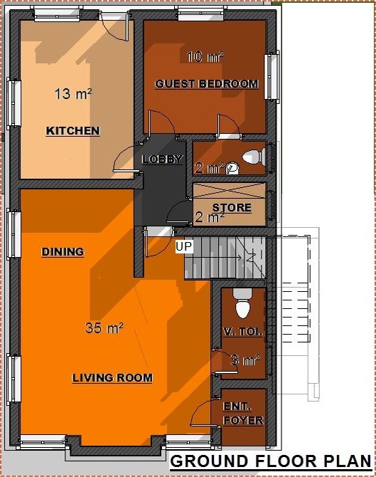 Ground Floor pan